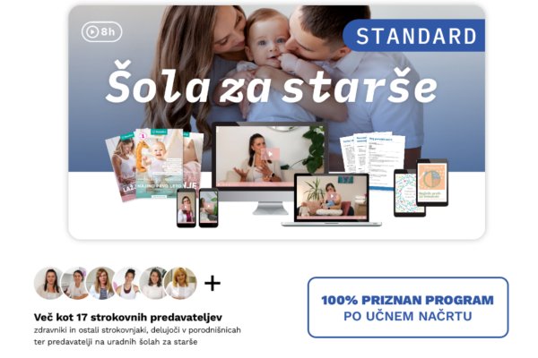 Nova priložnost za bodoče starše: Spletna Šola za starše