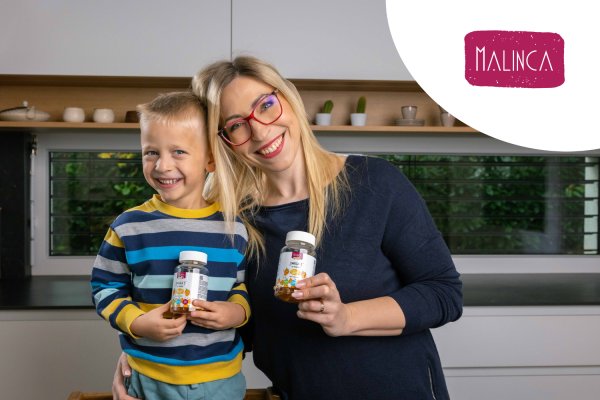 Malincini multivitamini in omega 3 za otroke 