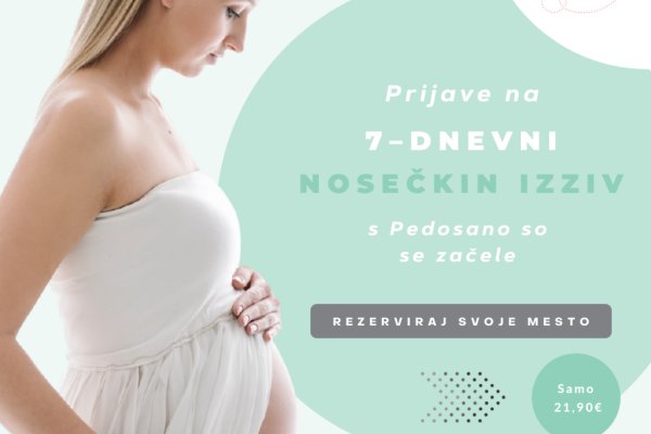 Pedosanin 7-dnevni nosečkin izziv