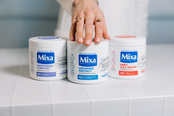 Tri nove kreme Mixe, francoskega strokovnjaka za občutljivo kožo