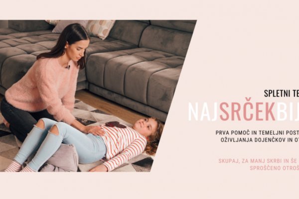 Reagirajte in re&scaron;ite življenje otroku