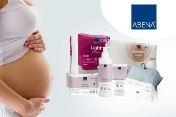 Izdelki ABENA &ndash; nežna podpora v nosečnosti in po porodu
