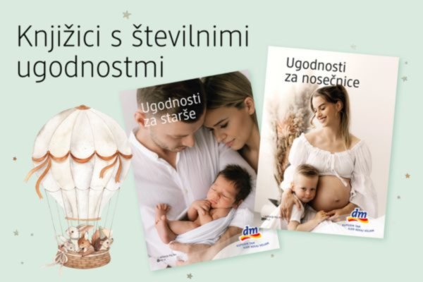V dm-u več kot 500 kuponov ugodnosti za nosečnice in star&scaron;e